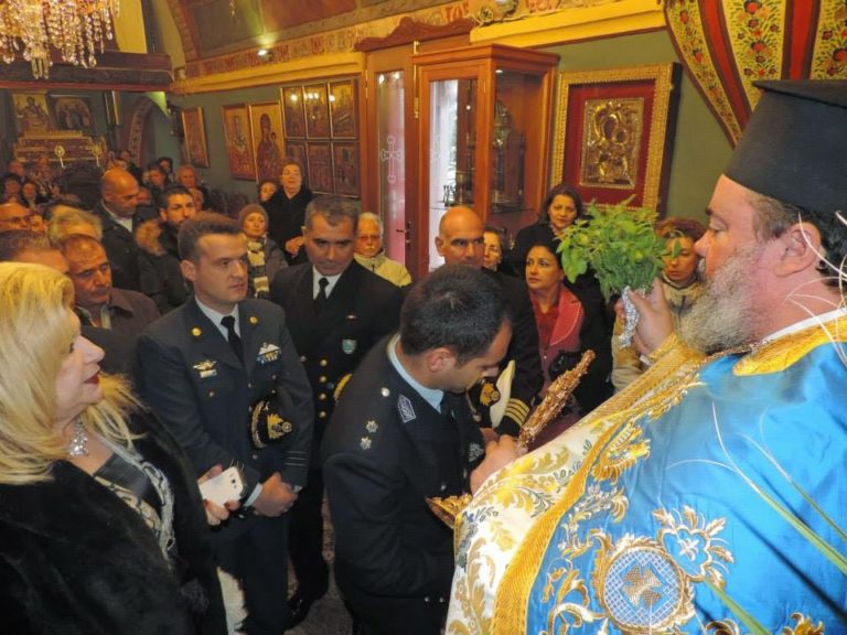 Πρωτοχρονιάτικη Θεία Λειτουργία και κοπή Αγιοβασιλειόπιττας στη Μεγάλη Παναγιά