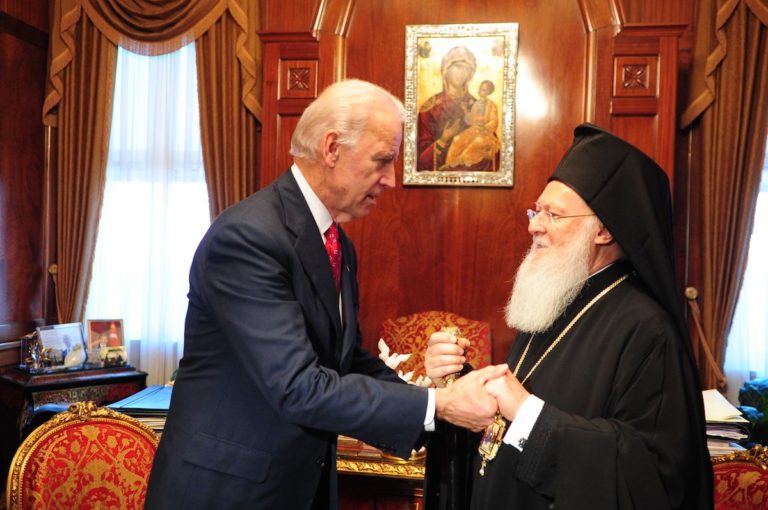 Ecumenical Patriarch: Ευχαριστίες Μπάιντεν στον Οικουμενικό Πατριάρχη