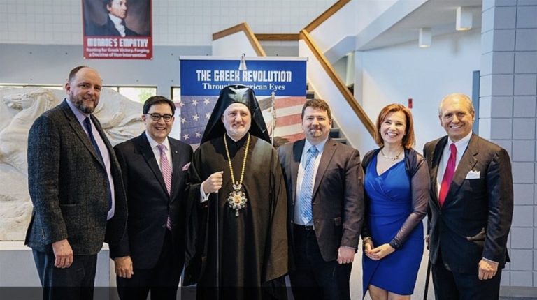 Archbishop Elpidophoros of America: Εγκαίνια της έκθεσης «Η Ελληνική Επανάσταση μέσα από τα μάτια των Αμερικανών», από τον Αρχιεπίσκοπο Αμερικής Ελπιδοφόρο