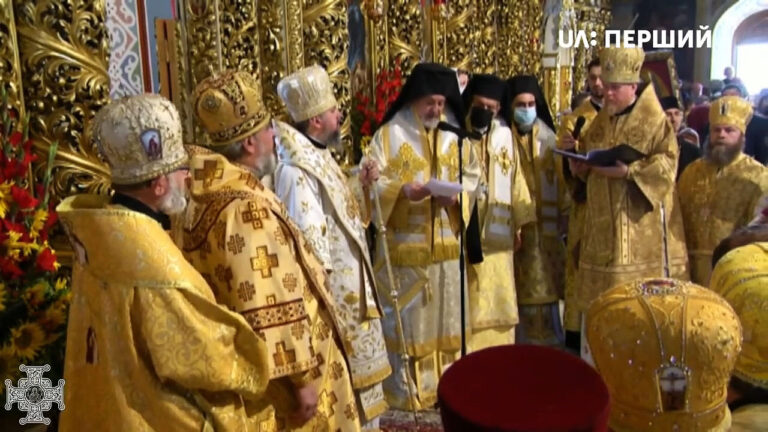 Ecumenical Patriarch: Συγχαρητήριο Μήνυμα Οικουμενικού Πατριάρχου προς τον Κιέβου Επιφάνιο για την Επέτειο του Βαπτίσματος των Ρως-Ουκρανίας [video]