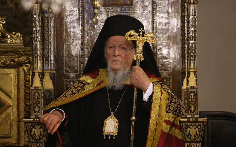 Ecumenical Patriarch: Τα όπλα σκορπούν τον θάνατο και, ασφαλώς, δεν κάνουν διακρίσεις. Σκοτώνουν τους πάντες